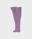 Lady Rannoch Wool Long Socks Lilac | Really wild clothing | Accessories | Front image