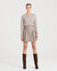 Maeve Check Kilt Skirt, Rose | Really Wild Clothing | Studio Model Front
