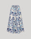 Ivy Silk Cotton Midi Skirt