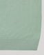 Close-up view of the Sadie Crew Neck Jumper In Sage, highlighting its ribbed hem detail.