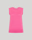 The Sabrina Crew Neck Tank In Hot Pink is a fine gauge knitted tank top with a round neck with ribbed detailing at the neckline, armholes and hem.