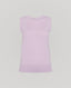 Front view of our Sabrina Crew Neck Tank in parma violet is perfect for layering under jackets or wearing on its own for a bold yet sophisticated aesthetic. The strong pastel colour-way will make a statement in the winter months.
