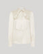 Glyndebourne Silk Detachable Tie Neck Blouse