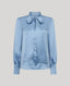 Glyndebourne Silk Detachable Tie Neck Blouse