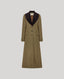 Kate Tweed Coat with Toscana Shearling Fur Collar