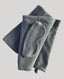 Cashmere Travel Set In Grey with eye make, poncho and pouch