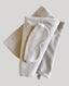 Cashmere Travel Set In Natural with eye make, poncho and pouch