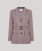 Iris Belted Wool Jacket
