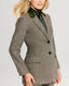 Belgravia Tweed Velvet Collar Tailored Jacket