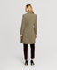 Katherine Lambswool Coat with Detachable Fur Collar