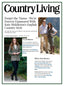 The Princess of Wales wearing Really Wild in a Country Living feature celebrating English country style. 