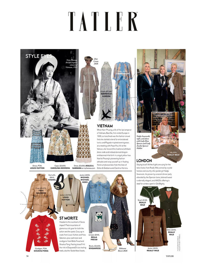 Really Wild Feature in Tatler