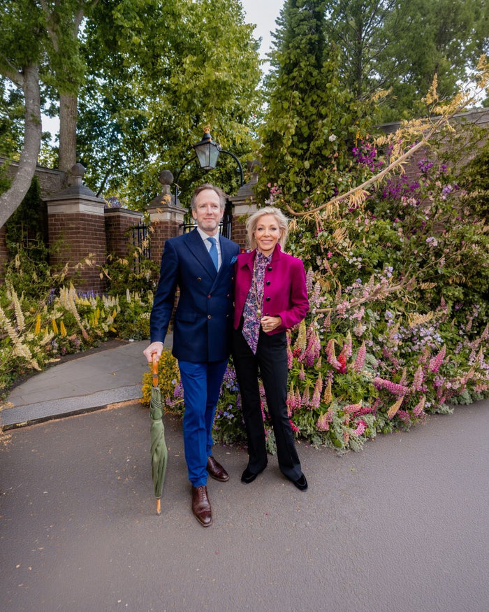 Rupert and Nadja at Chelsea Flower Show 