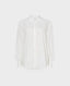 Cotton Puff Sleeve Shirt White | Really Wild Clothing | Shirts | Front image