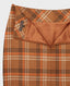 A-Line Skirt Rust Plaid | Really wild clothing | Skirts | Lining Detail