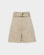 Safari Shorts, Beige | Cotton Shorts | Really Wild Clothing | Flat Shot