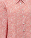 Classic Shirt, Red Blossom | Shirts & Blouses |Really Wild | Detail Shot Image