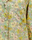 Contrast Panel Shirt, Green Yellow Flowers| Shirts & Blouses | Really Wild| Detail Front Image