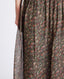 Liberty Silk Panel Skirt with Gathering| Olive Ditsy| Skirts | Really Wild | Detail Shot