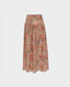 Liberty Silk Panel Skirt, Ivy / Red Paisley | Skirts | Really Wild | Flat Shot