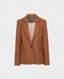 Cashmere Blend Carlton Tweed Jacket, Russet | Jackets | Really Wild | Flat Shot