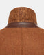 Cashmere Blend Carlton Tweed Jacket, Russet | Jackets | Really Wild | Under Collar Detail Shot