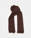 Lambswool Stole, Houndstooth Rust | Accessories | Really Wild | Wrapped Shot