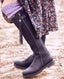 Spanish Boots in Black Leather | Modern British Classics | Really Wild Clothing | lifestyle image