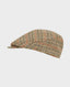 Hemlsley Tweed Cap, Blue Cream Dogtooth | Hats | Accessories | Really Wild | Flat Shot