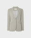 Elizabeth Longline Jacket, Ash Grey | Really Wild Clothing | Flat Shot