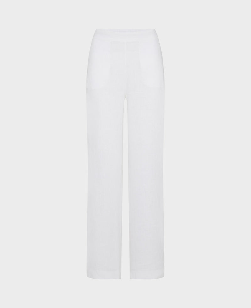 Linen Palazzo Trousers