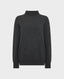 Turtleneck Cashmere and Wool Blend Jumper, Charcoal | Really Wild | Flatshot One