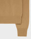 Crew Neck Cashmere and Wool Blend Jumper, Camel | Really Wild | Flatshot Two