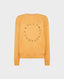 Cotton Sweatshirt, Orange | Really Wild | Flatshot One