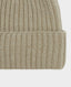 Cashmere Ribbed Beanie, Lichene | Really Wild | Flatshot Two