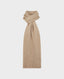 Cashmere Ribbed Scarf, Mocha | Really Wild | Flatshot One