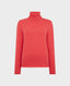 Cashmere Roll Neck Jumper, Orange | Really Wild | Flatshot One