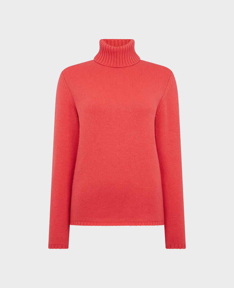 Cashmere Roll Neck Jumper