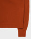 Ribbed Crew Neck Cashmere and Wool Blend Jumper, Burnt Orange | Really Wild | Flatshot Two