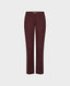 Straight Leg Wool Trousers, Dark Cherry | Really Wild | Flatshot One