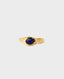 Ivy Gold Plated Ring, Lapis Luzuli | Really Wild | Flatshot Front