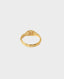 Ivy Gold Plated Ring, Lapis Luzuli | Really Wild | Flatshot Back