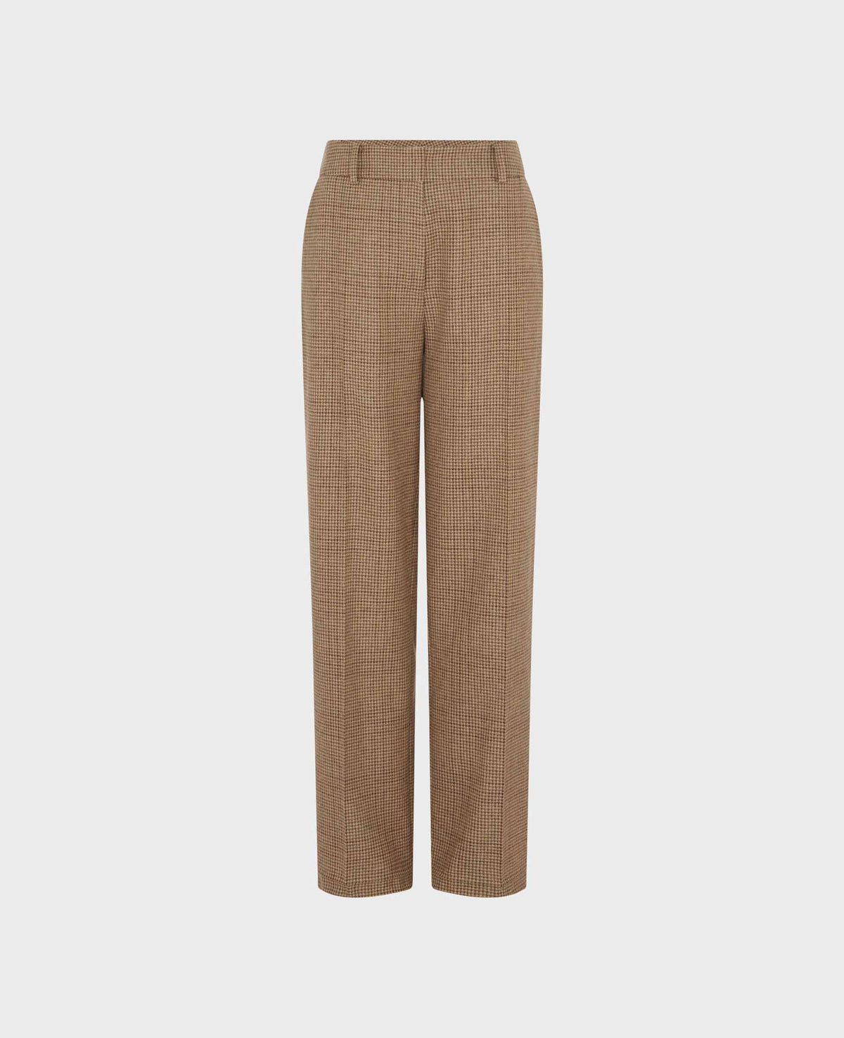 Rosemont Cotton Wool Blend Straight Leg Trousers