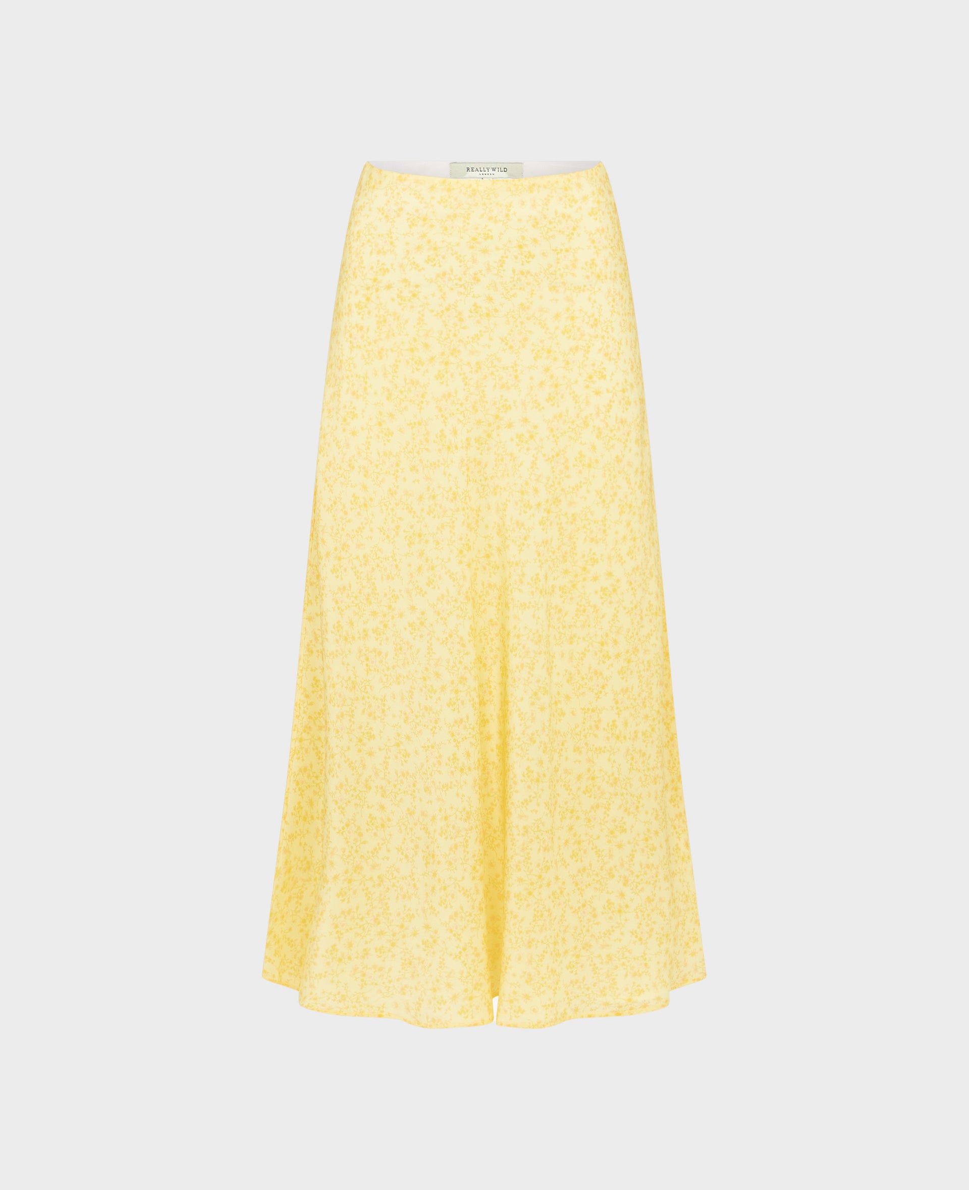 Hutton Silk Midi Slip Skirt