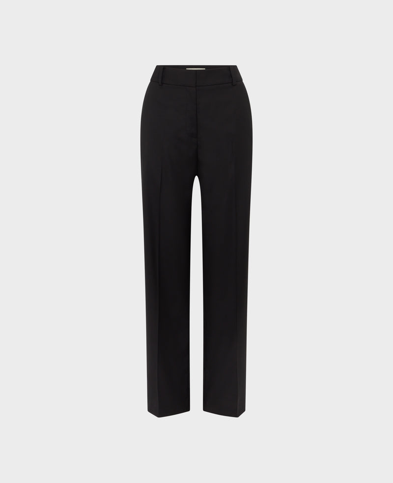 Birch Straight Leg Wool Trousers
