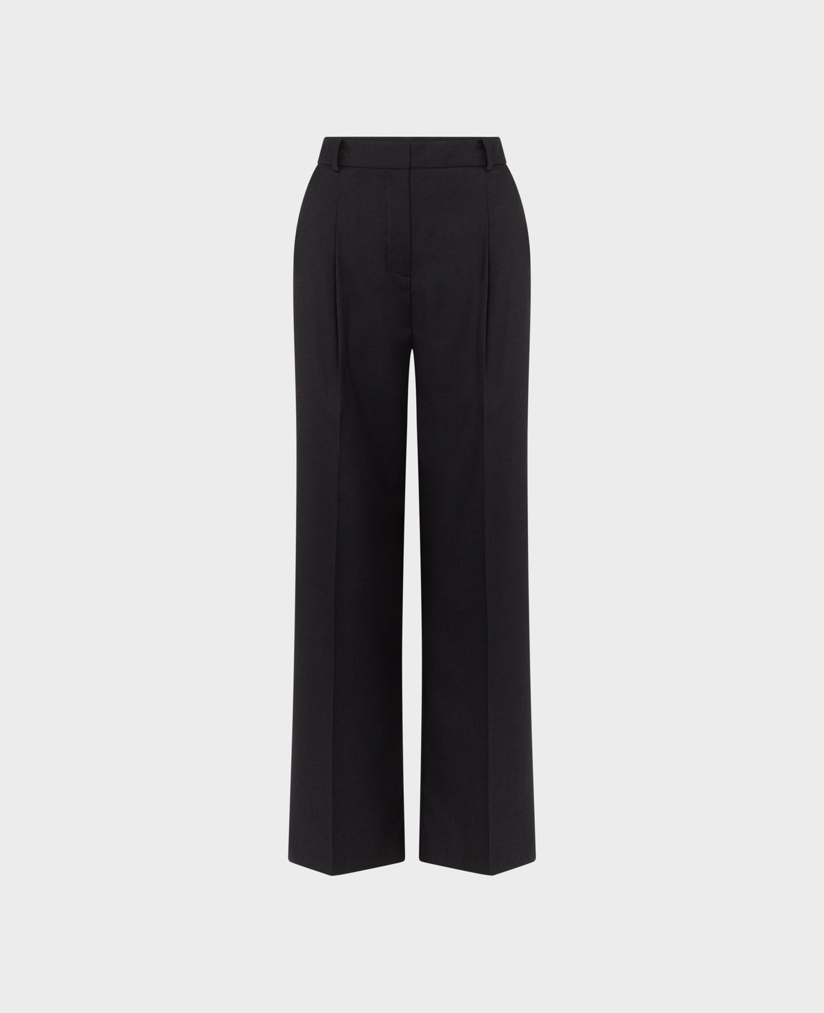 Cheston Wide Leg Wool Trousers