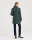 Emma Mohair Pea Coat, Lovat | Really Wild Clothing | Studio Model Back