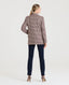 Crofton Single Breasted Jacket, Burgundy Beige | Really Wild Clothing | Studio Model Back