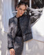 Isabella Cropped Wool Blend Boucle Jacket, Bronze Glitter | Really Wild Clothing | Campaign 1