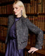 Isabella Cropped Wool Blend Boucle Jacket, Bronze Glitter | Really Wild Clothing | Campaign 3